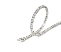 Bracciale Casciola Gioielli TENNIS in Oro bianco Diamante BTENQ01 E7.5